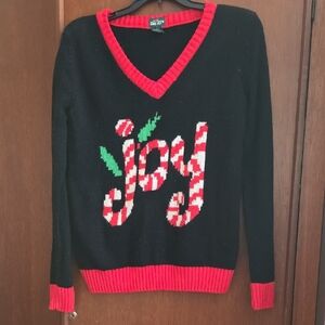 Dec 25th Christmas JOY Sweater Sz S